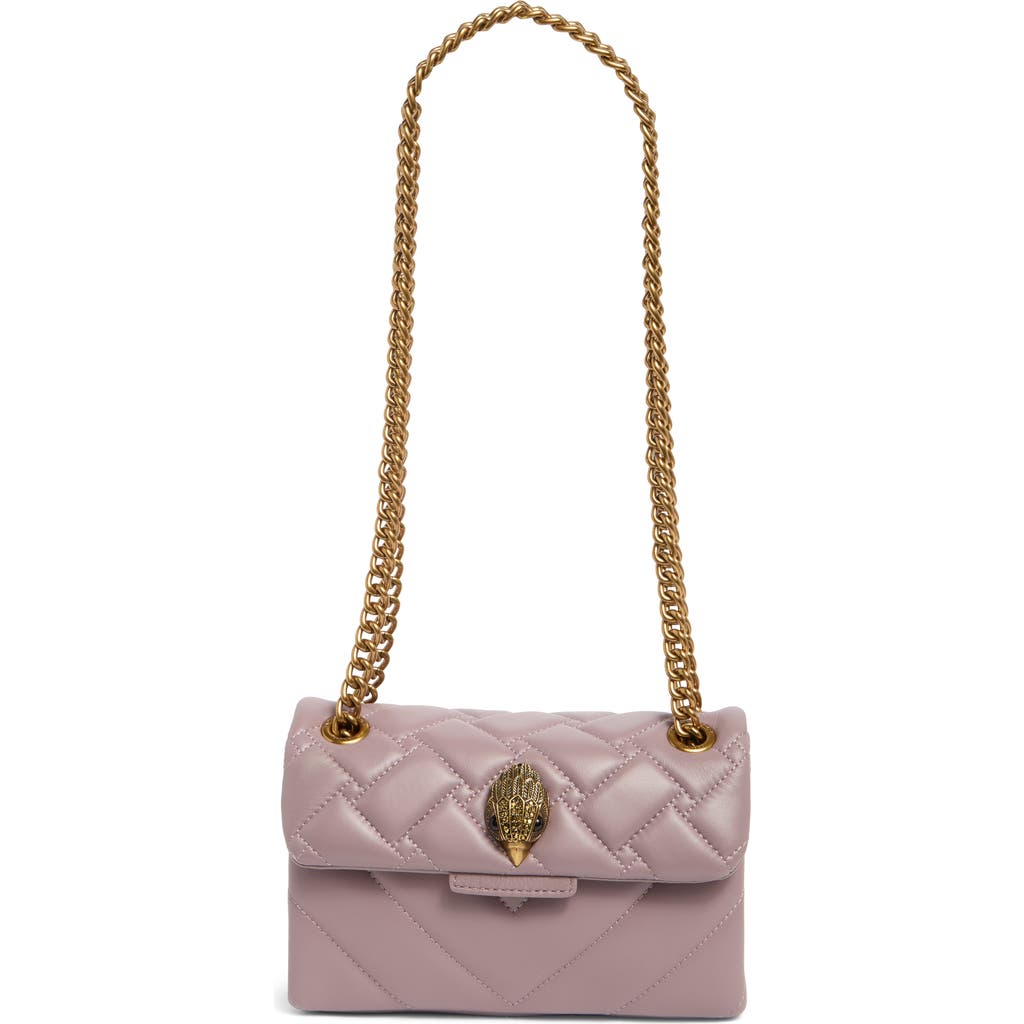 KURT GEIGER KURT GEIGER LONDON MINI KENSINGTON LEATHER SHOULDER BAG