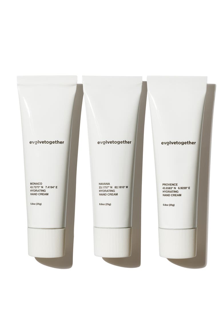 Hydrating Hand Cream 3-Piece Discovery Set, Main, color, NO COLOR