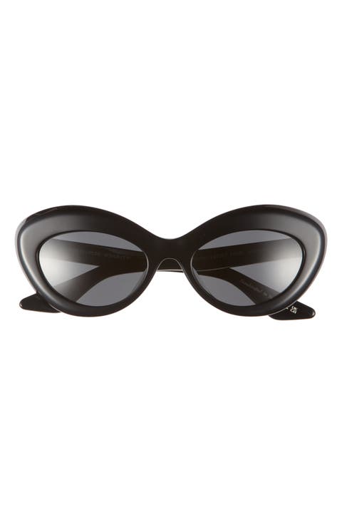 x KHAITE 1968C 53mm Oval Sunglasses