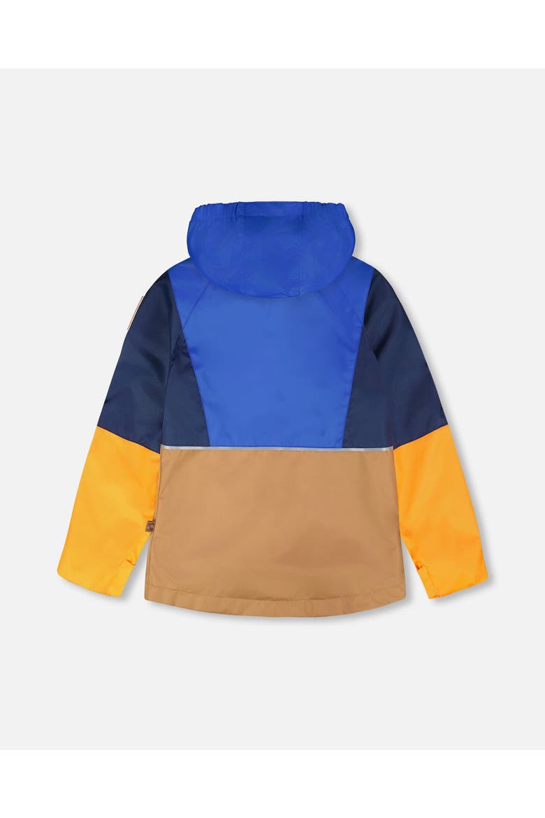 3-in-1 Two-Piece Colorblock Mid-Season Outerwear Set, Alternate, color, Blue Colorblock