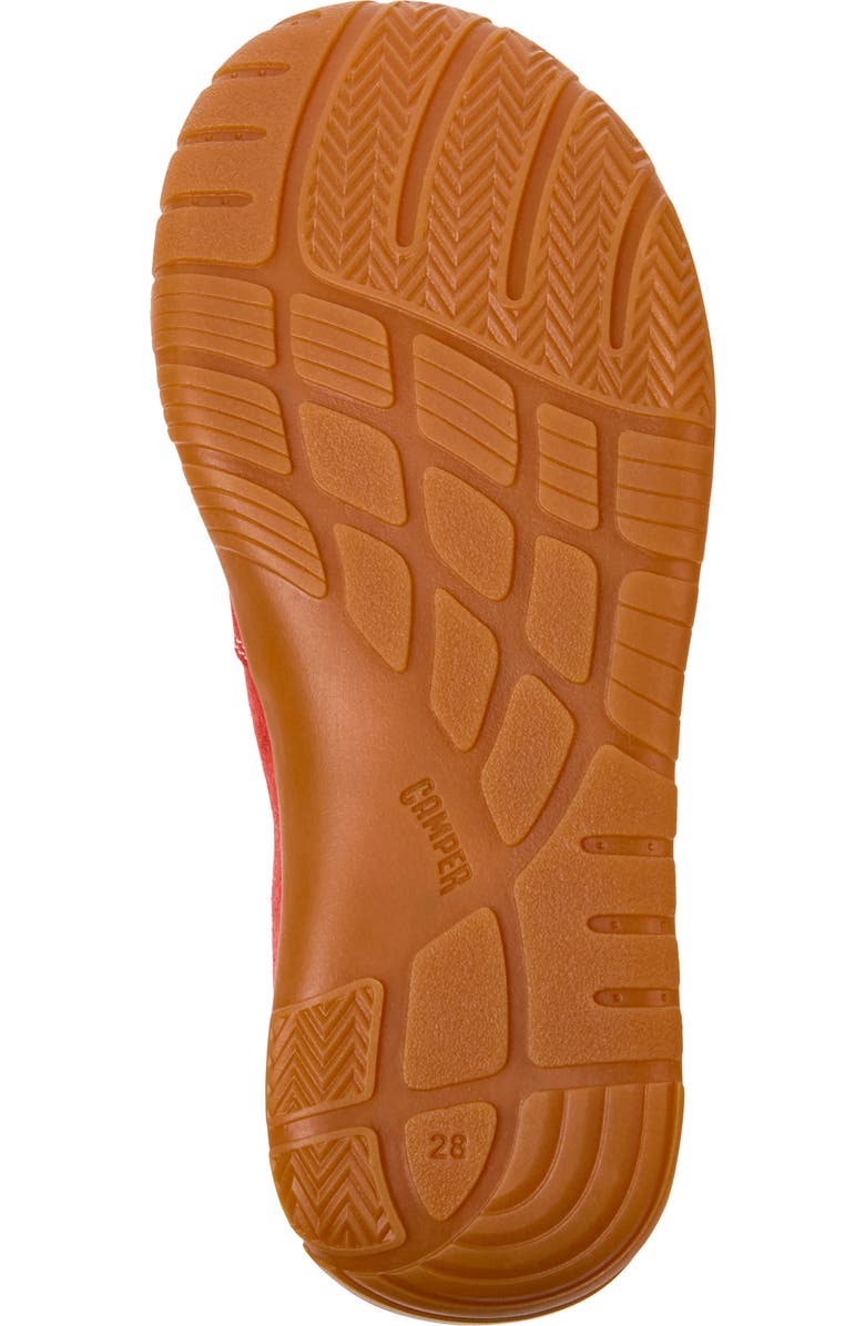 Camper Kids' Peu Path Sneaker, Alternate, color, Medium Red