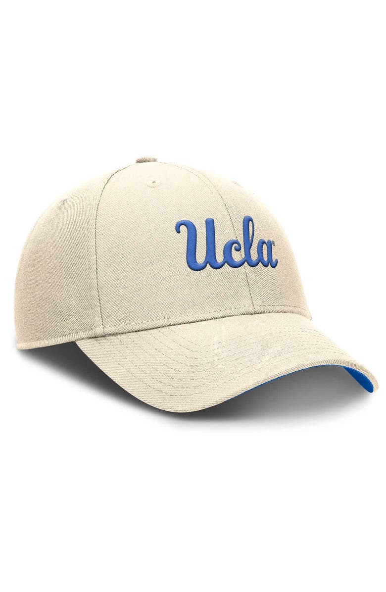 Jordan Brand Men's Jordan Brand Natural UCLA Bruins Rise Primetime Performance Trucker Adjustable Hat, Alternate, color, Natural