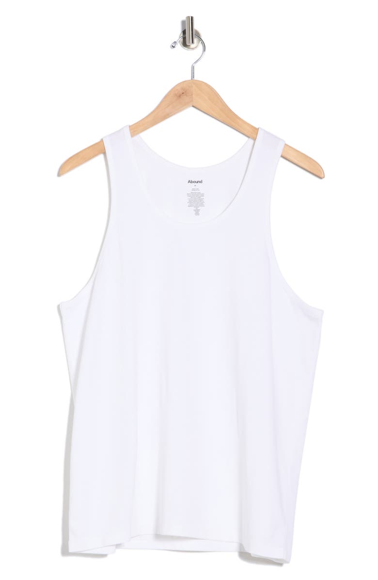 Abound Racerback Tank Top, Alternate, color, White