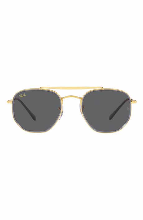 Ray-Ban 52mm Irregular Aviator Sunglasses