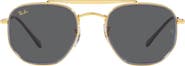 Ray-Ban 52mm Irregular Aviator Sunglasses