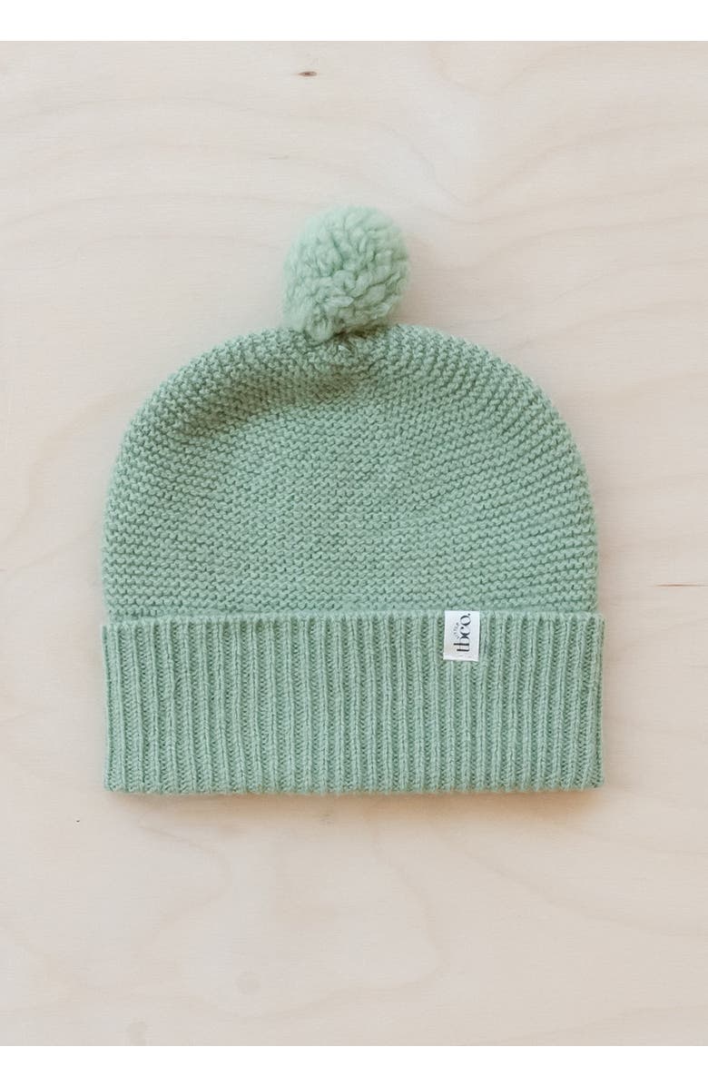 TBCo Merino Wool Baby Beanie, Alternate, color, Pistachio