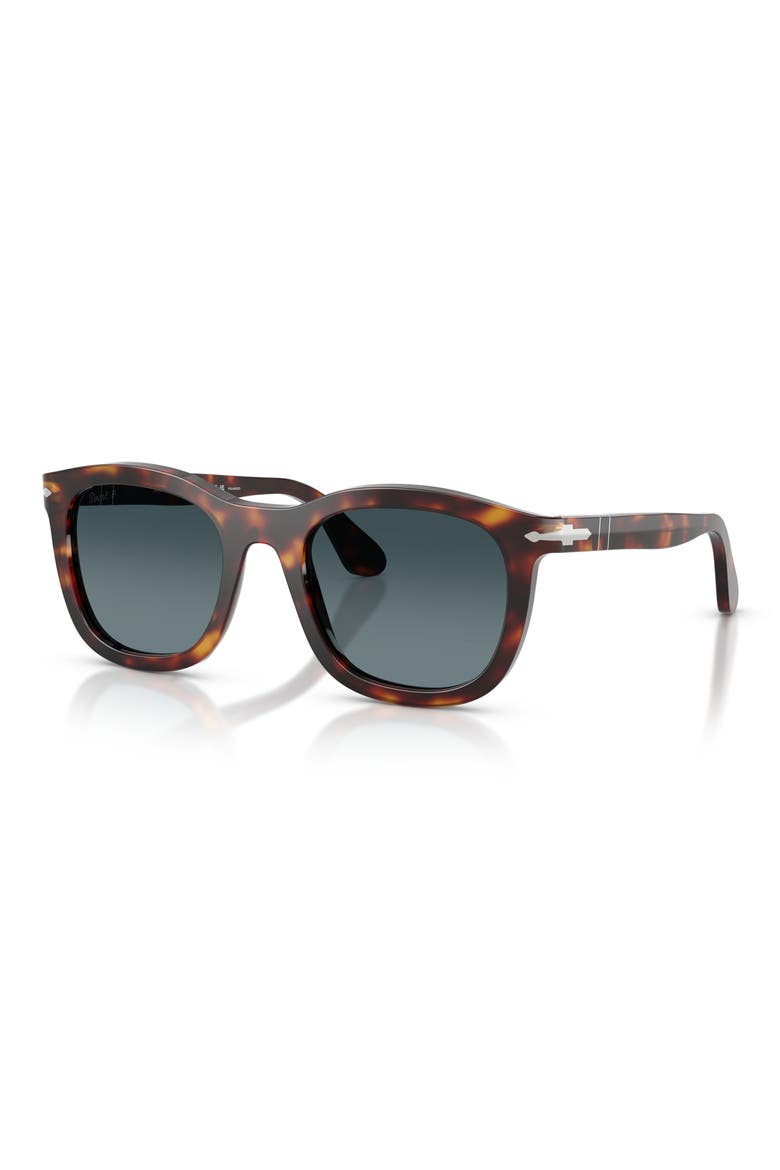 Gender Inclusive 52mm Phantos Polarized Sunglasses, Alternate, color, HAVANA / LIGHT BLUE DARK BLUE