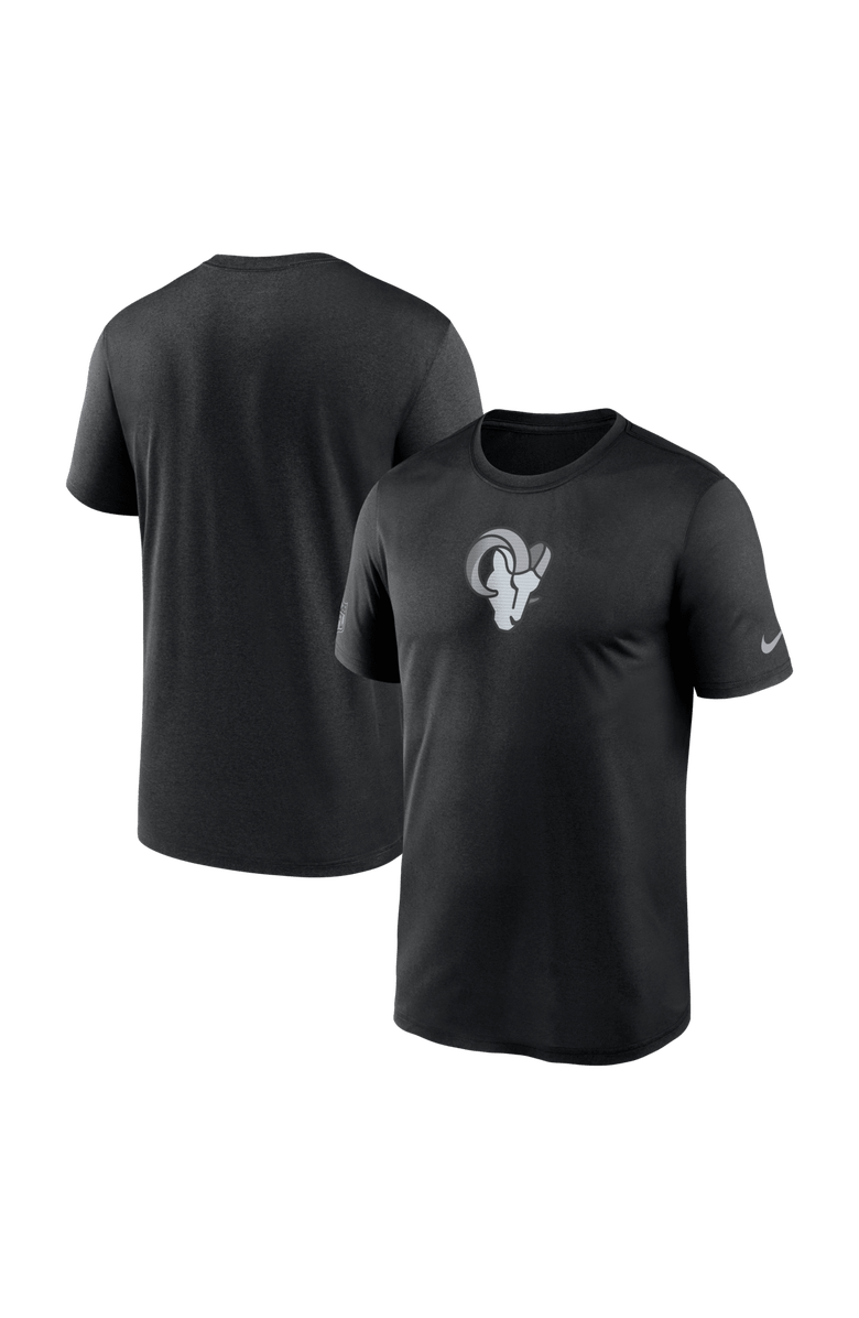 Nike Men's Nike Black Los Angeles Rams Sideline Lead The Charge Legend Dri-FIT T-Shirt, Main, color, Black