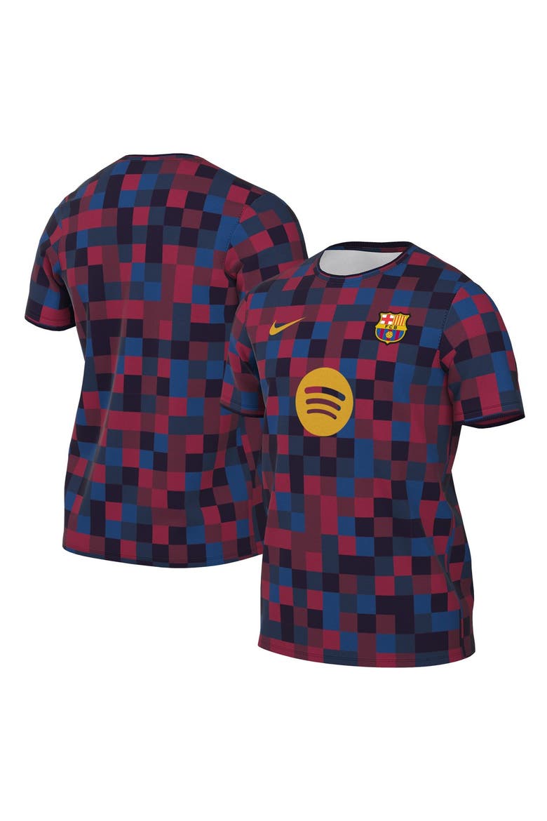 Men's Nike  Garnet Barcelona 2026/27 Home Pre-Match Top, Main, color, Garnet