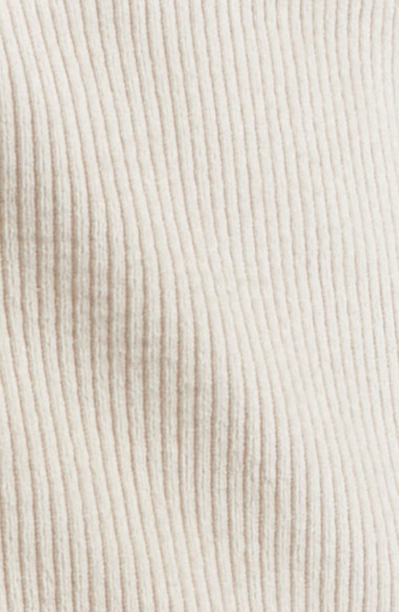 Thom Sweeney Easy Fit Pleated Corduroy Pants, Alternate, color, Almond/ Off White