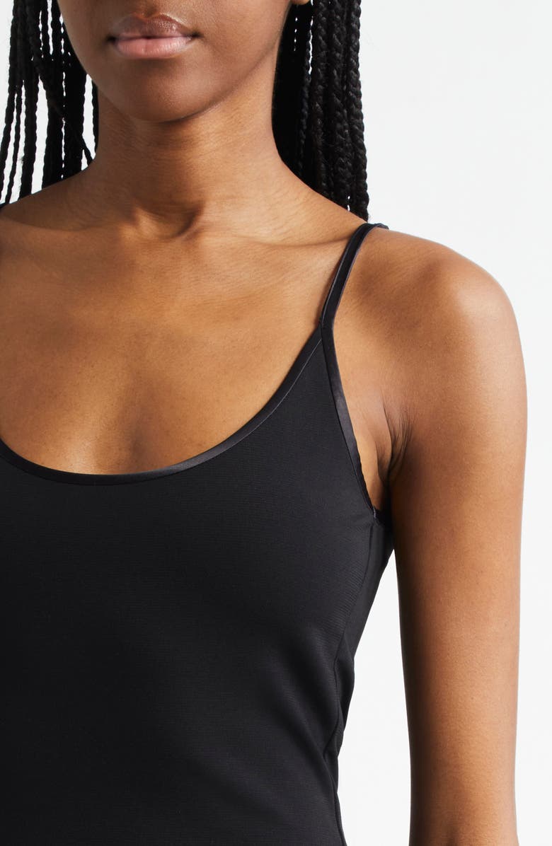 Emporio Armani Body-Con Knit Maxi Dress, Alternate, color, Black