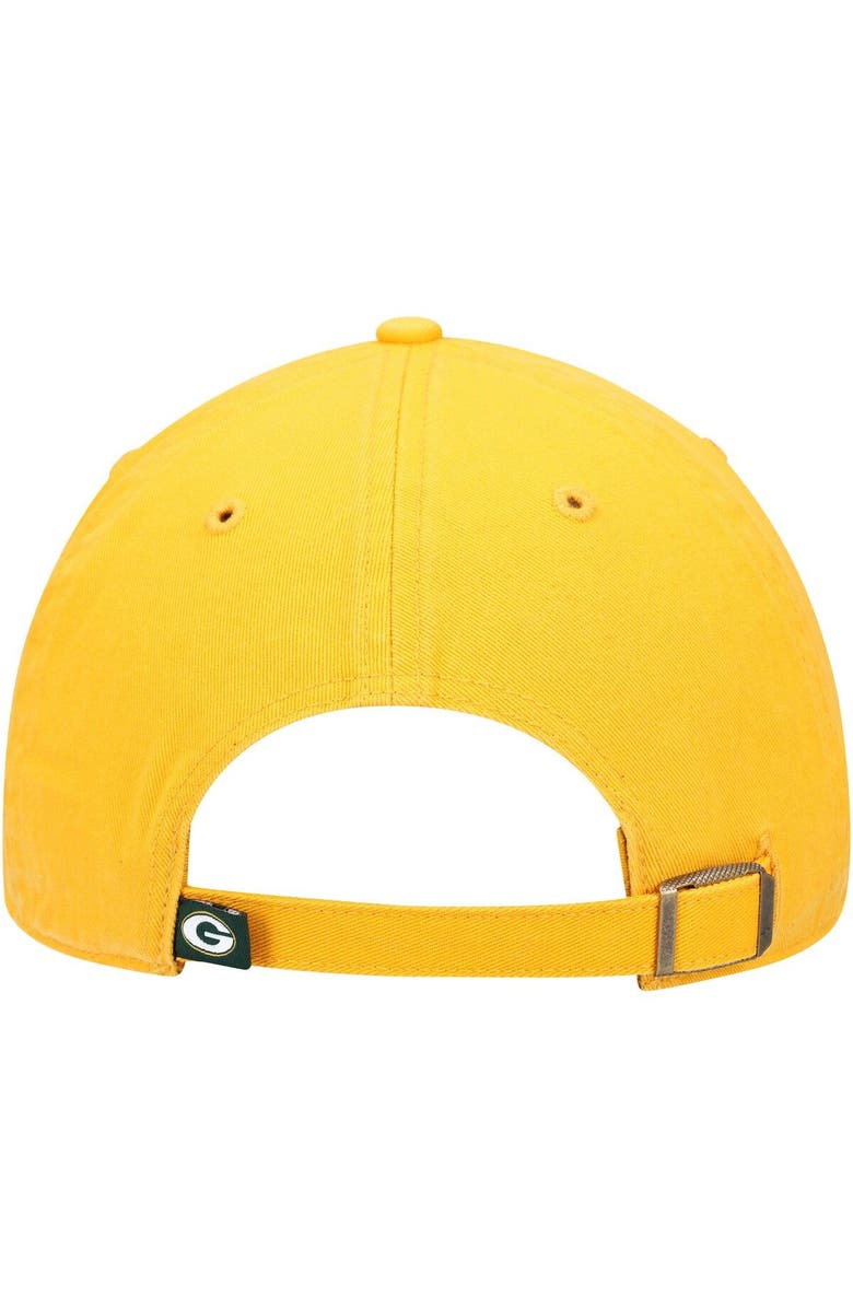 '47 Men's '47 Gold Green Bay Packers Secondary Clean Up Adjustable Hat, Alternate, color, Gold