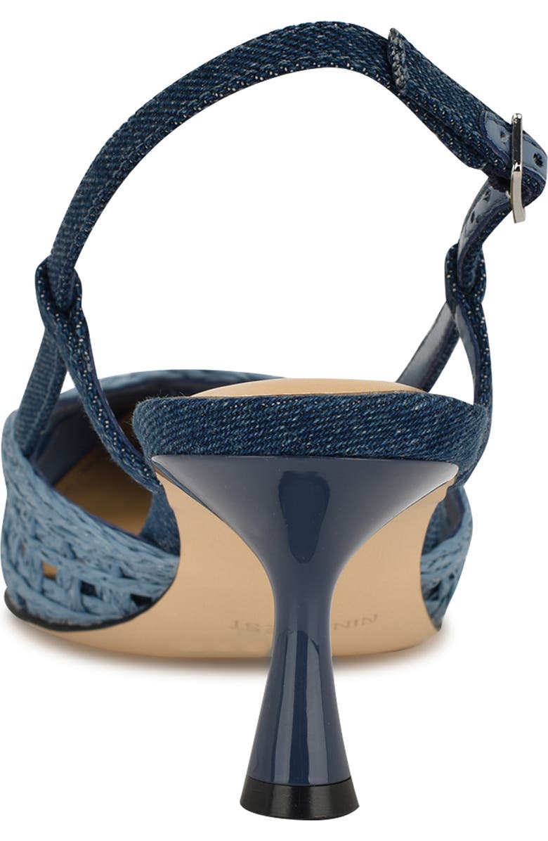 Nine West Railen Pointed Toe Slingback Pump, Alternate, color,
