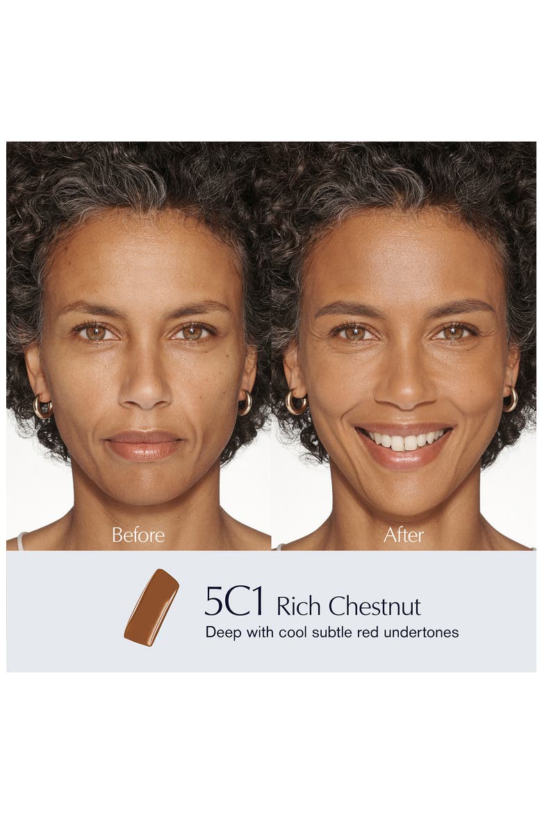 Futurist Skin Tint Serum Foundation with Glycerin SPF 20, Alternate, color, 5C1 RICH CHESTNUT