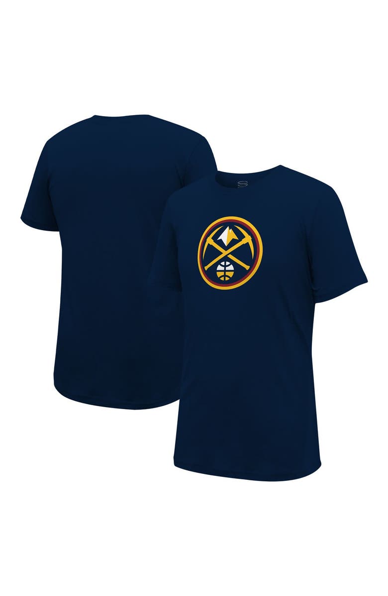 Stadium Essentials Unisex Stadium Essentials Navy Denver Nuggets Primary Logo T-Shirt, Main, color, Navy