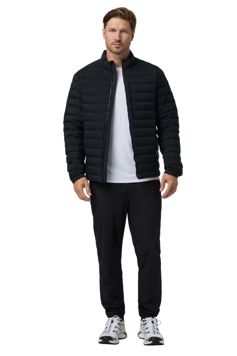 Steadfast Water Repellent Insulated Jacket, Alternate, color, BLACK