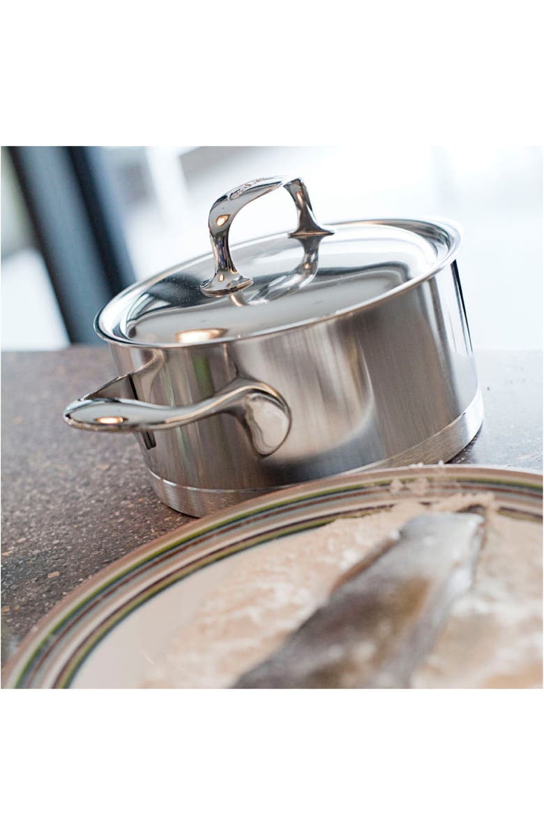Demeyere Atlantis 8.9-Quart Stainless Steel Dutch Oven, Alternate, color, Stainless Steel