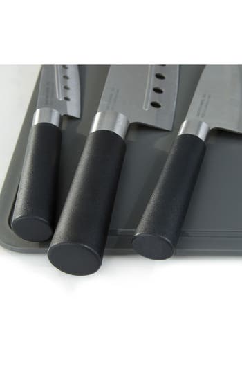Berghoff Dina Codon 5-piece Santoku Knife Set In Black