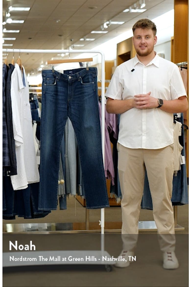 Gage Slim Straight Leg Jeans video