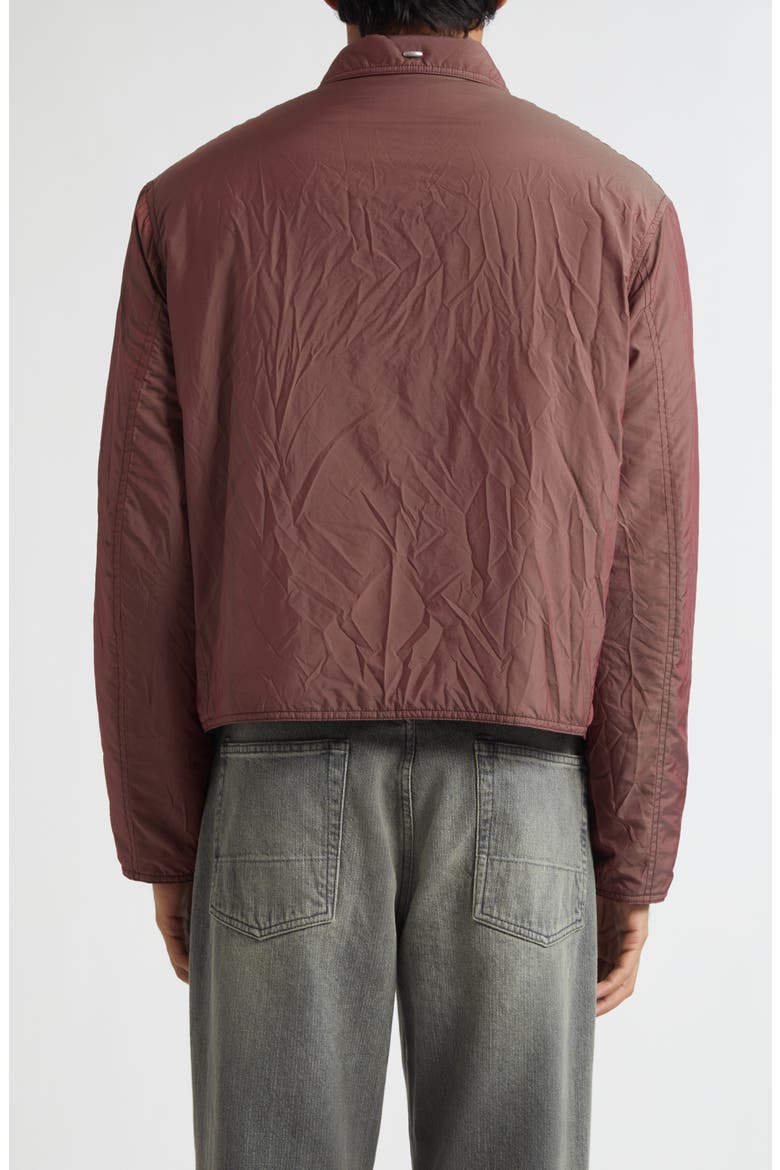 Slight Crinkle Solaro Jacket, Alternate, color, SHINING CHERRY CRINKLE SOLARO