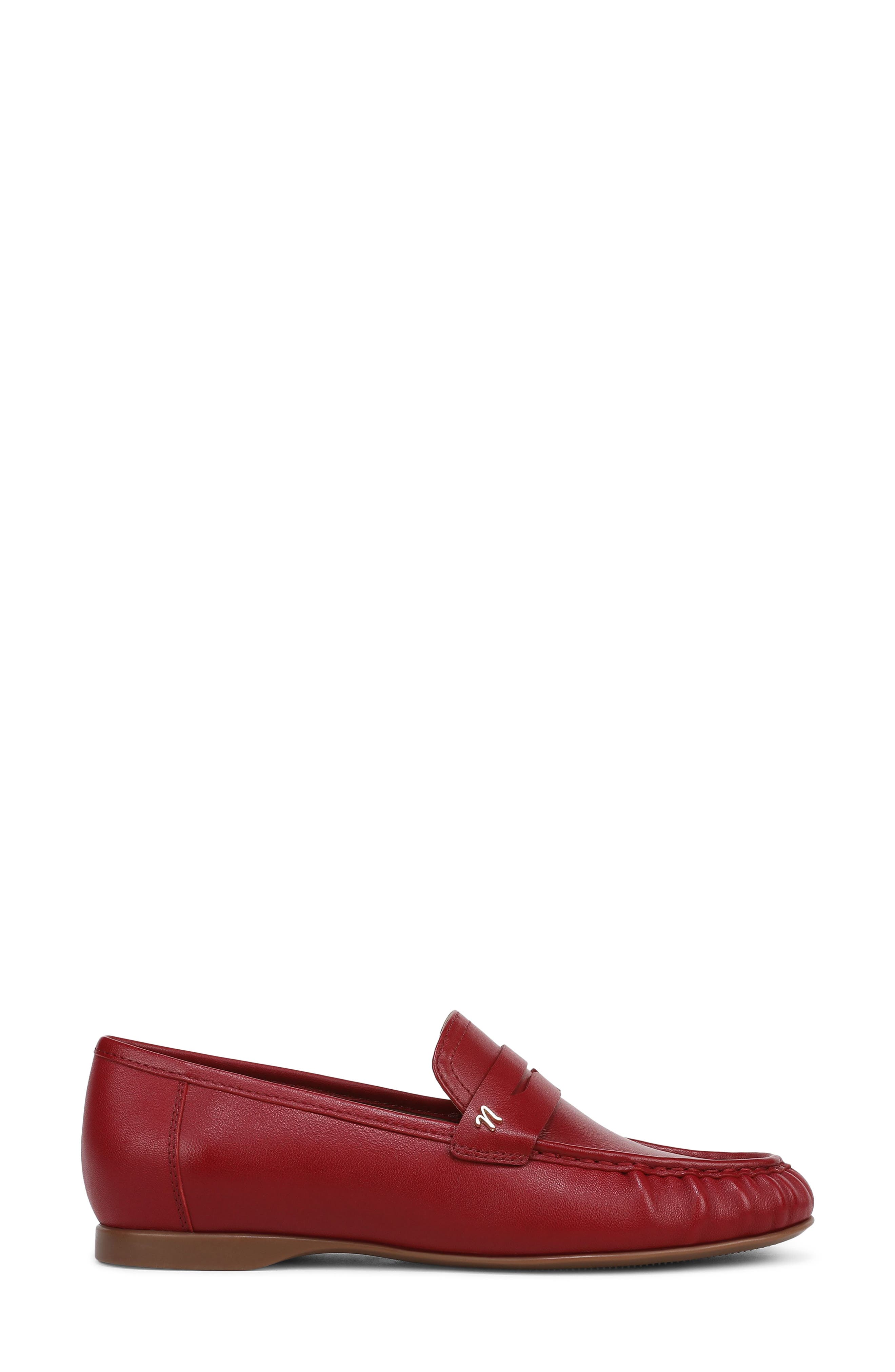 Bloom Penny Loafer, Alternate, color, HEARTS FLAME RED
