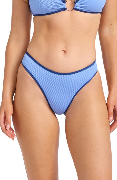 Beach Bound High Cut Bikini Bottoms