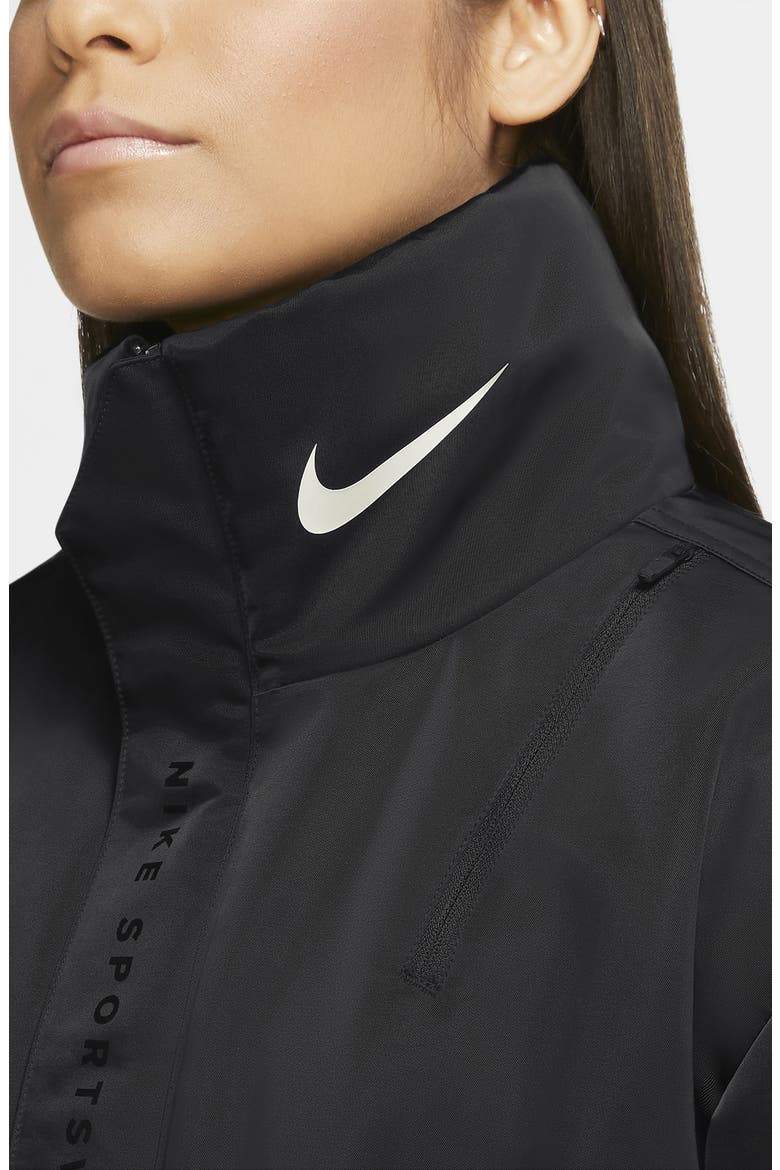 Synthetic Fill Parka, Alternate, color, BLACK/ BLACK/ WHITE