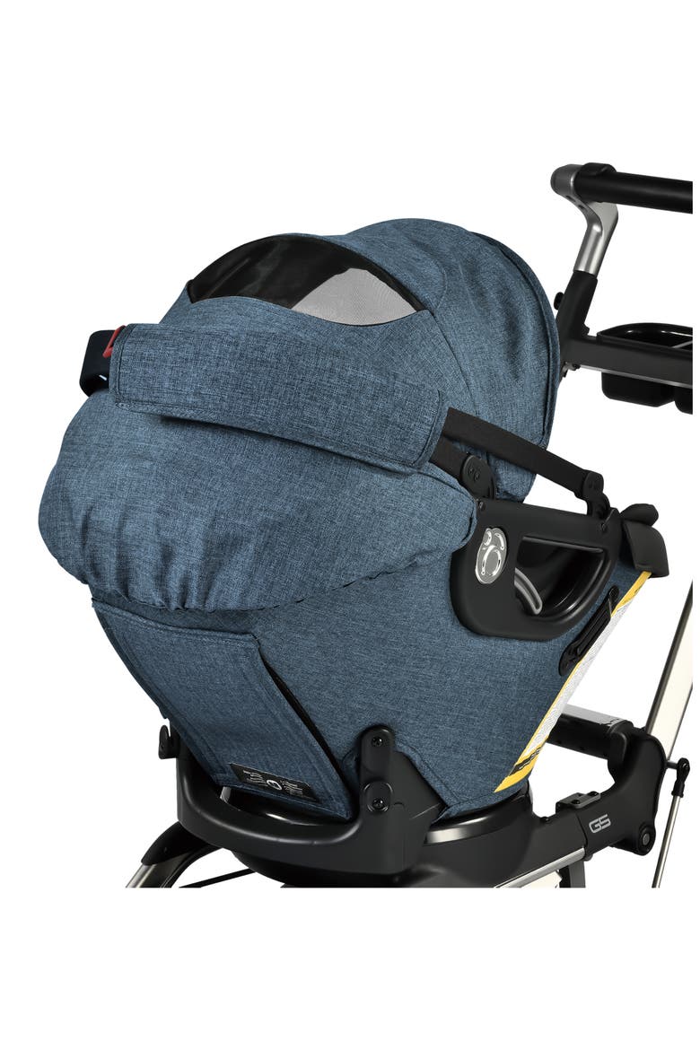 G5+ Infant Car Seat & Base, Alternate, color, MELANGE NAVY