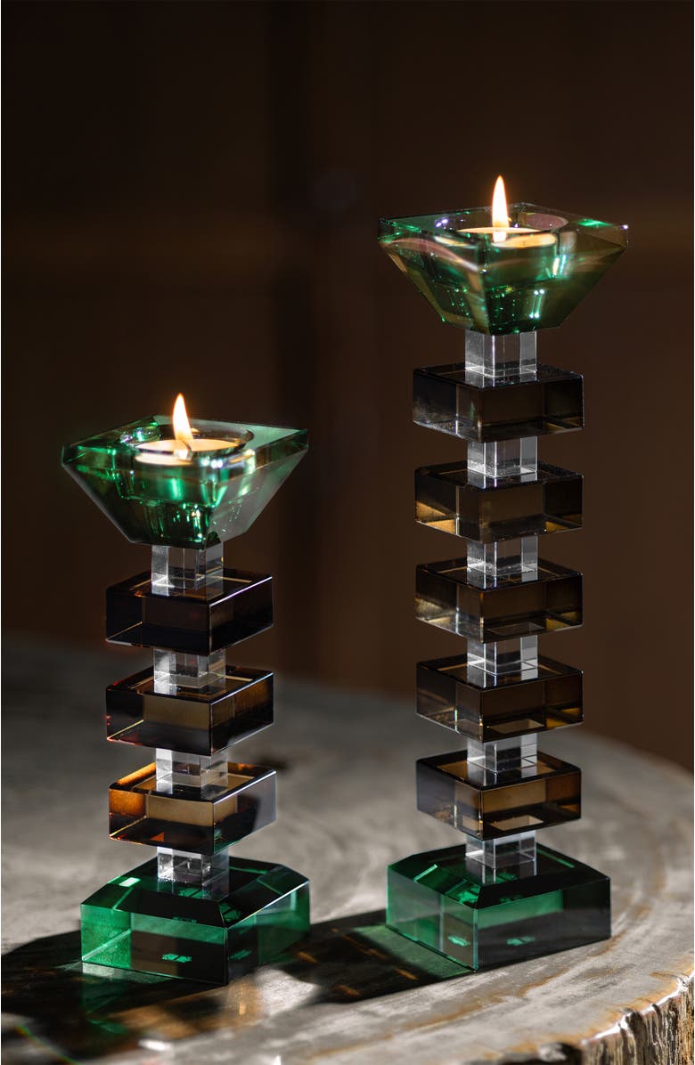 Togas Kassiny Candle holder, Alternate, color, Green