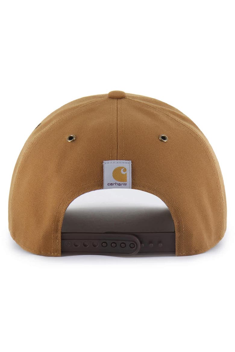 Men's Carhartt x '47  Brown New York Mets Hitch Adjustable Hat, Alternate, color, Brown