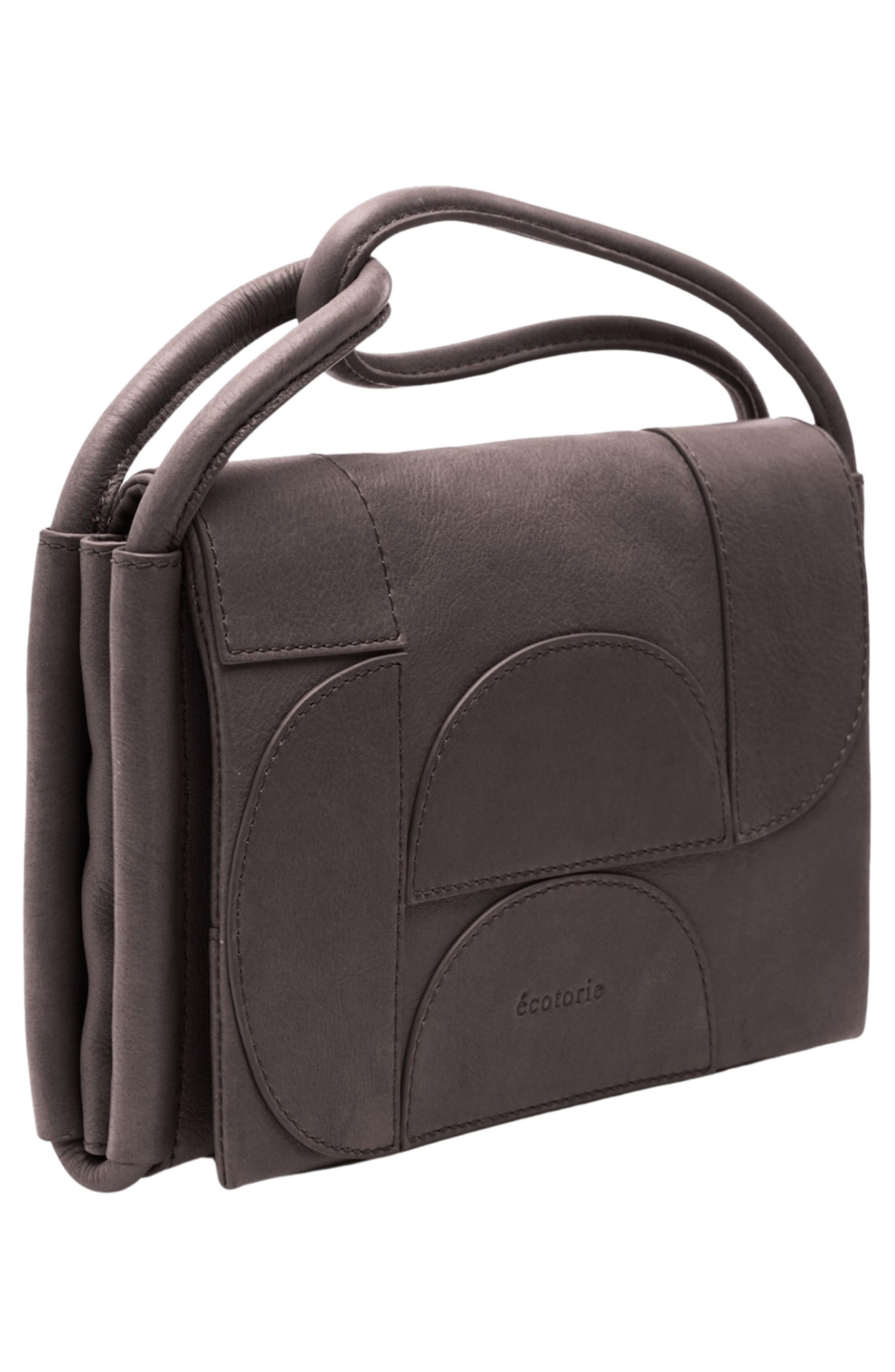 Martha Leather Crossbody Bag, Alternate, color, CHOCOLATE