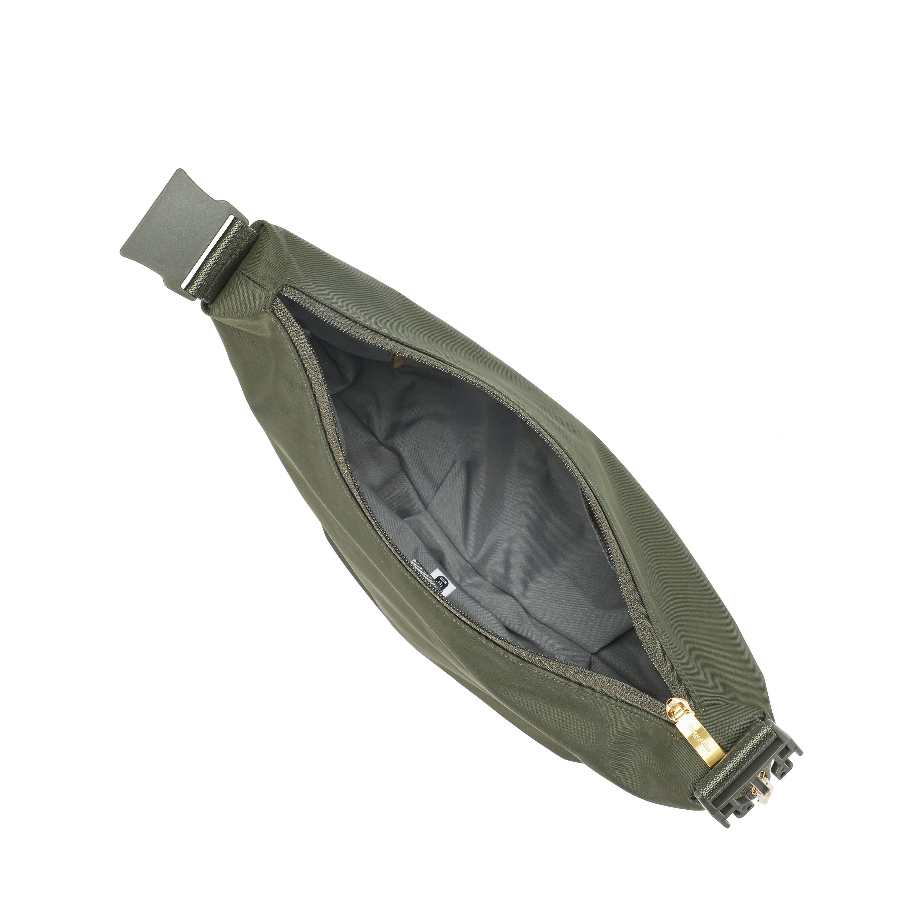 Crescent Convertible Hobo, Alternate, color, Olive Twill W/ Gold Hardware