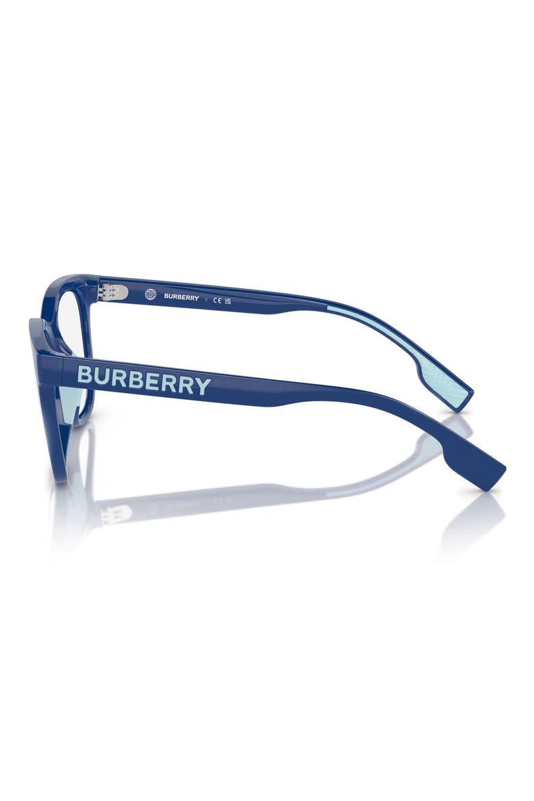 47mm Square Optical Glasses, Alternate, color, BLUE / DEMO LENS