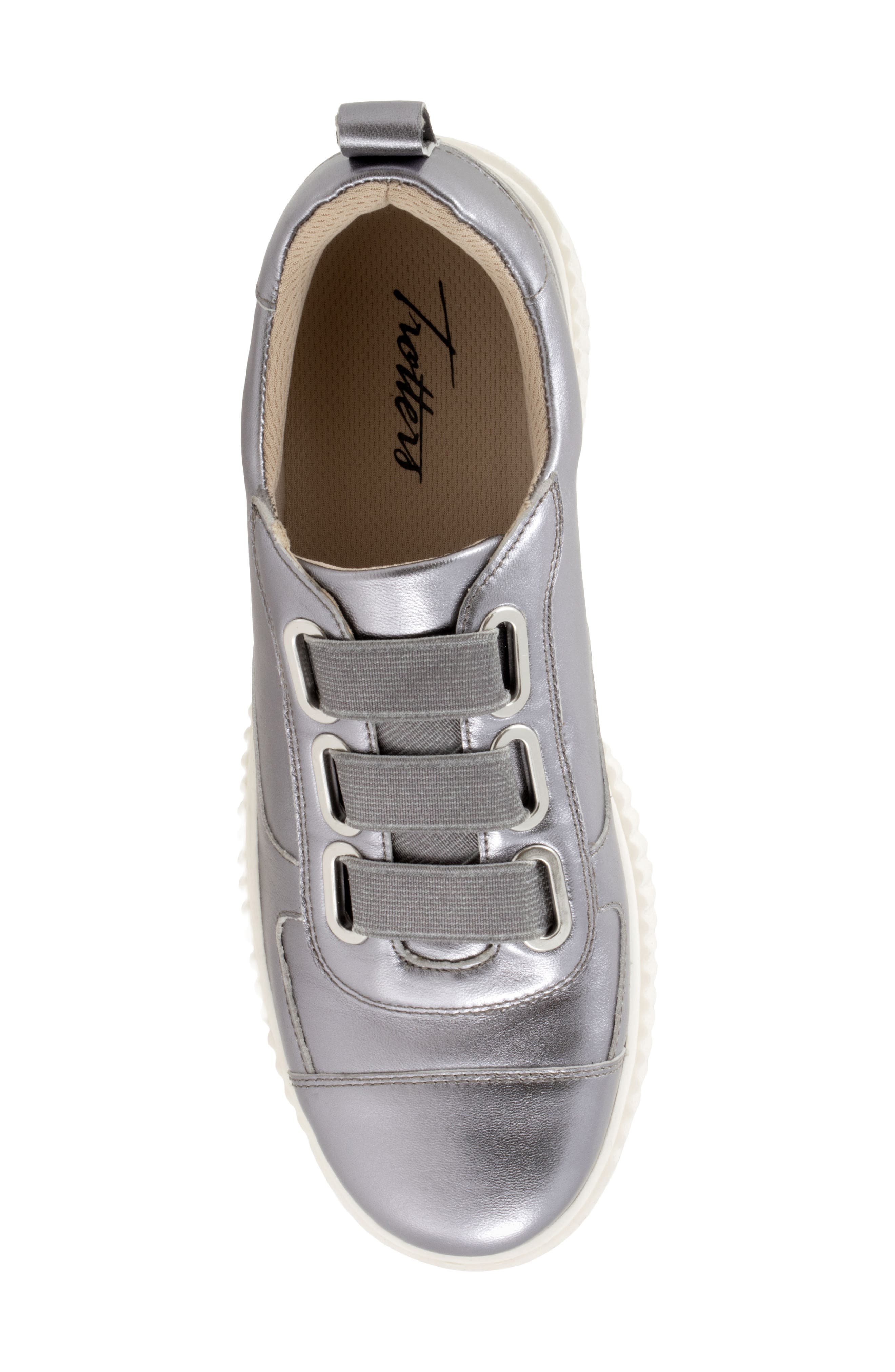 Trotters Bliss Platform Sneaker, Alternate, color, Pewter