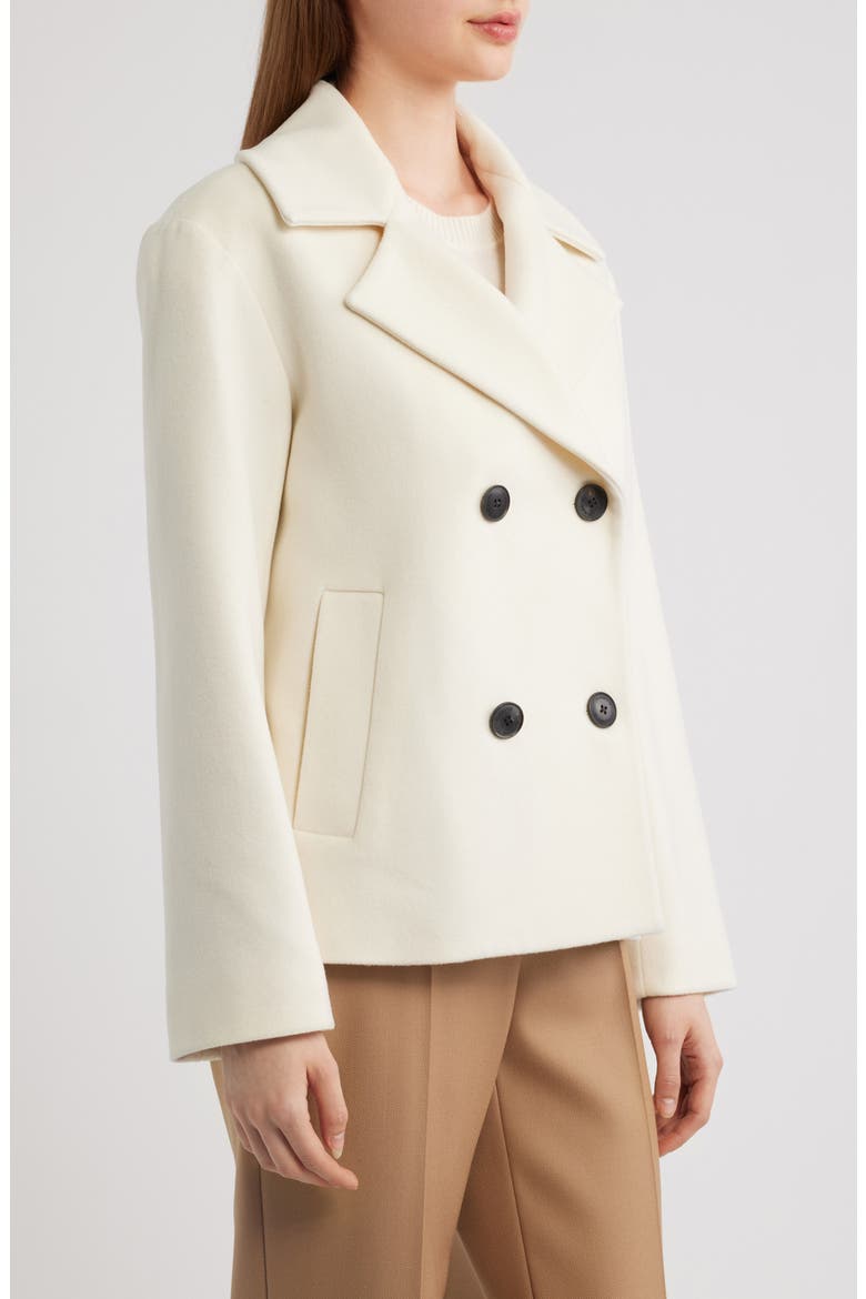 Jane Wool Peacoat, Alternate, color, PARCHMENT