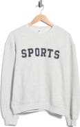 90 DEGREE BY REFLEX Varsity Vault Graphic Sweatshirt