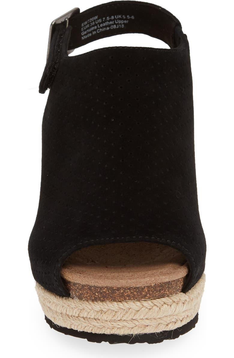 Aetrex Sherry Espadrille Wedge Sandal, Alternate, color,