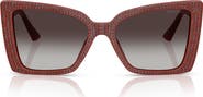 Jimmy Choo 54mm Gradient Butterfly Sunglasses