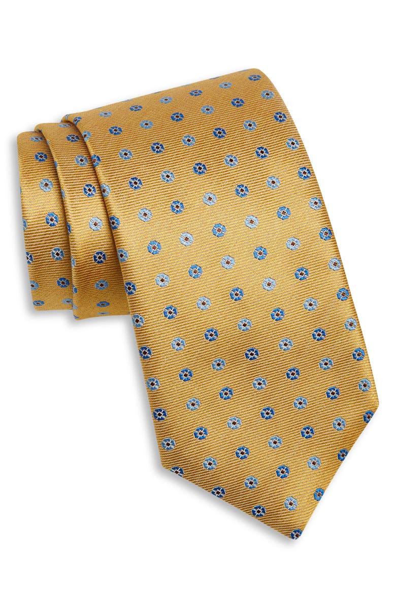 Canali Medallion Silk Tie, Main, color,