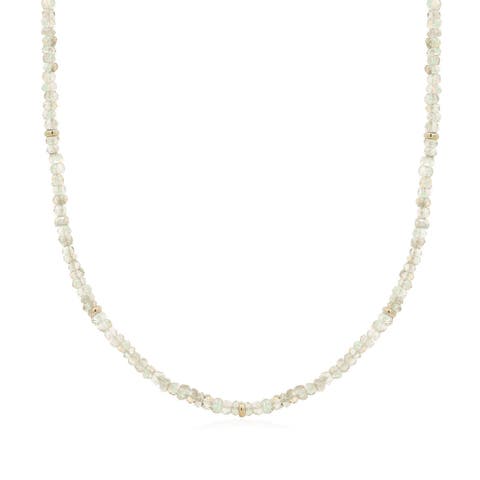 Ethiopian Opal Bead Necklace