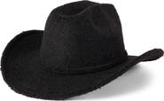 San Diego Hat Cattleman's Faux Shearling Hat