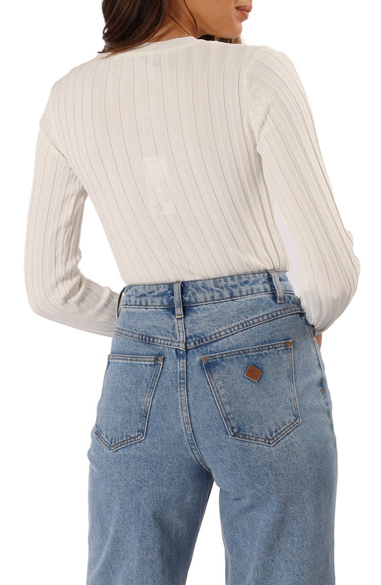 Petal & Pup Aneesa Wide Rib Top, Alternate, color, White