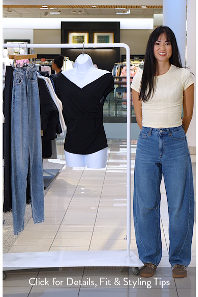 Crossover Off the Shoulder Top video