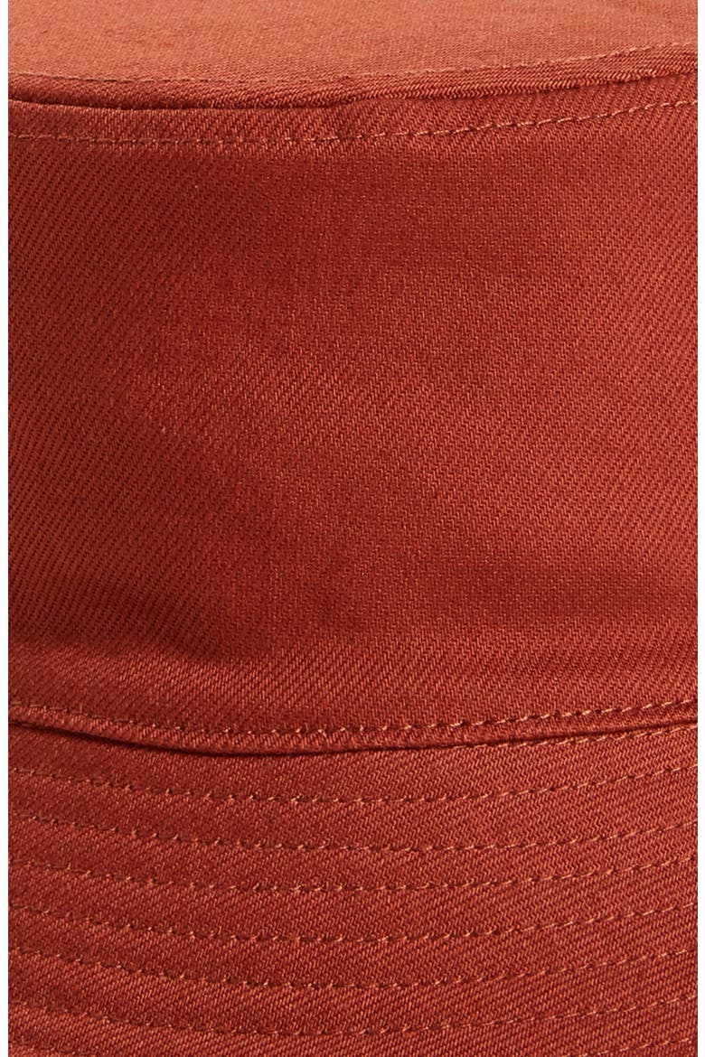 Reversible Short Brim Bucket Hat, Alternate, color, DUSTY REDWOOD