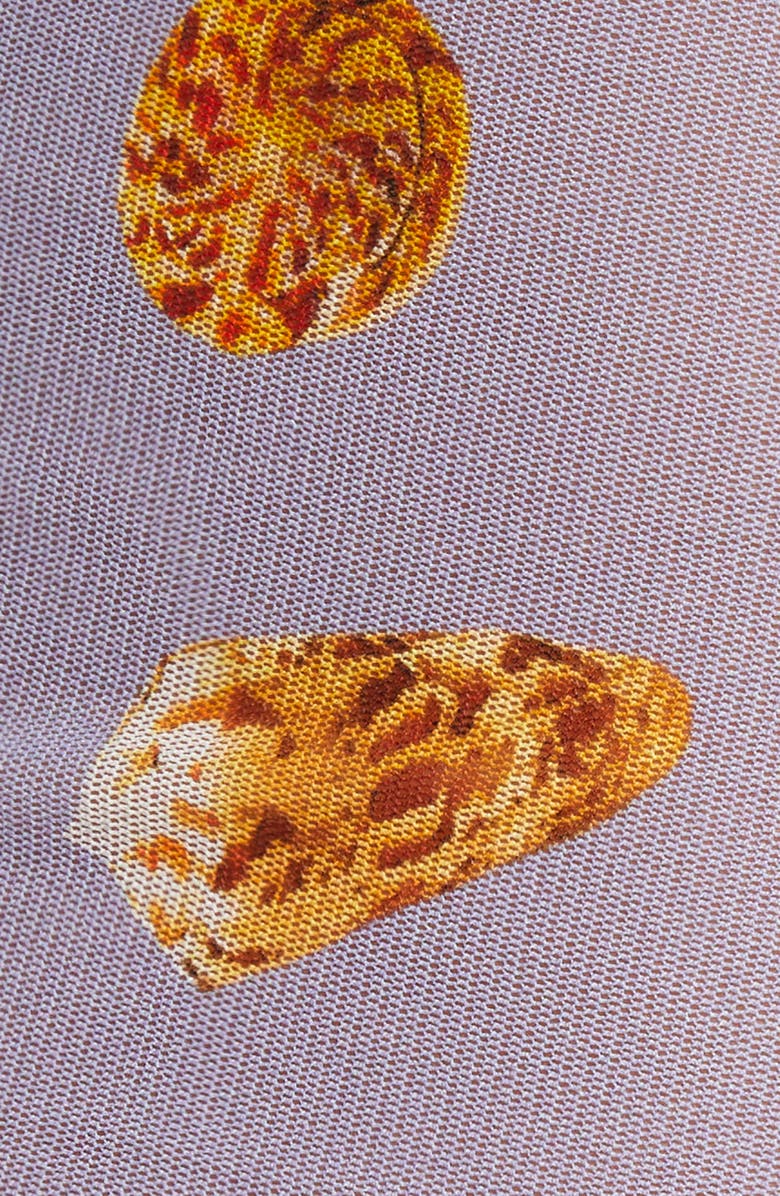 MONTCE Shell Sheer Mesh Cover-Up Sarong, Alternate, color,