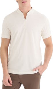 URBAN PERFORMANCE Pima Cotton Tech Piquet High Neck Polo