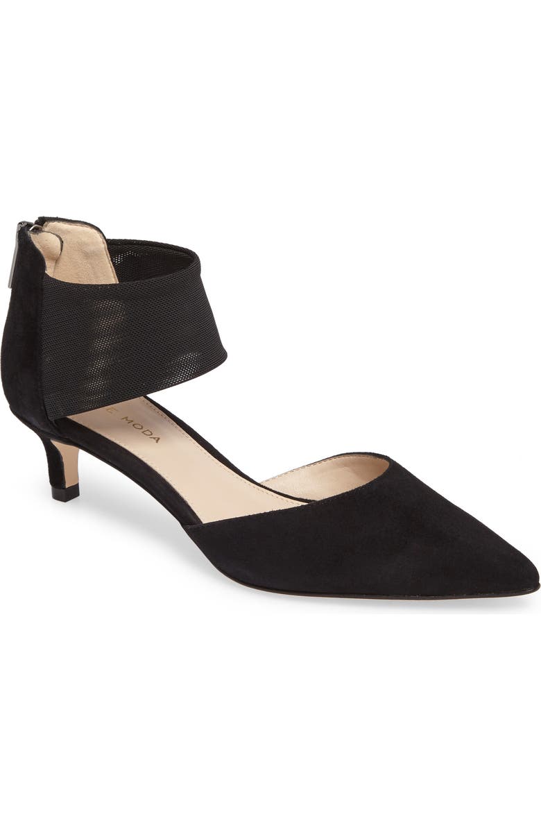 Pelle Moda Dezi Pump, Main, color, Black Suede