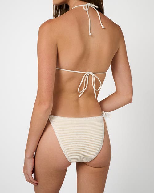Weworewhat Tie Bottom In Off-white