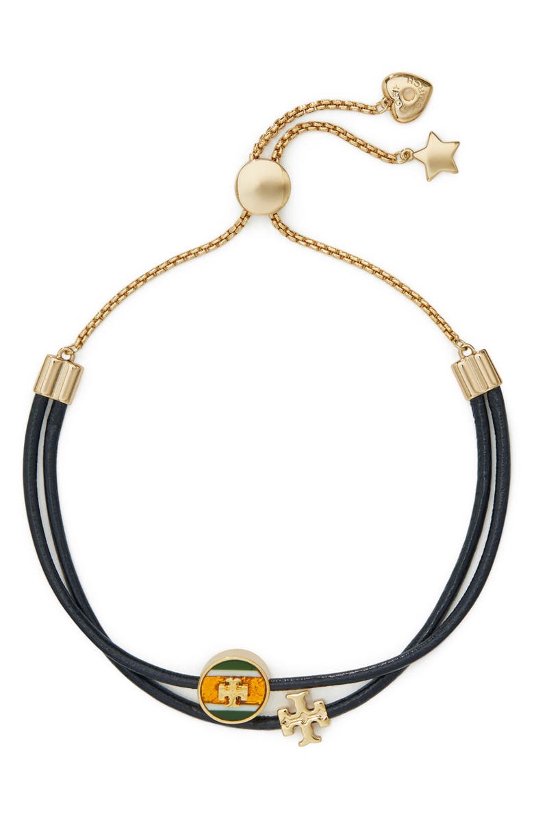 Tory Burch Kira Enamel Slider Bracelet, Main, color,