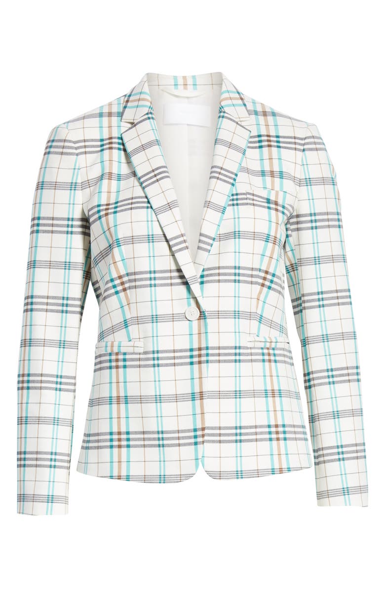BOSS Jilesa Check Plaid Jacket, Main, color,